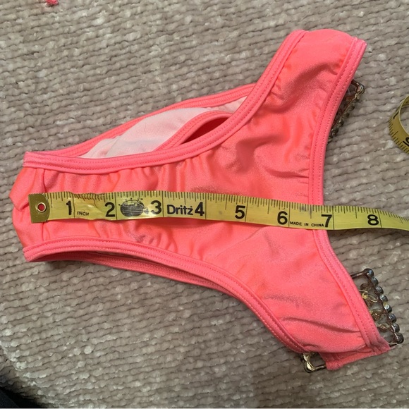 Embellished scrunch butt bikini LMG handmade - Picture 11 of 15